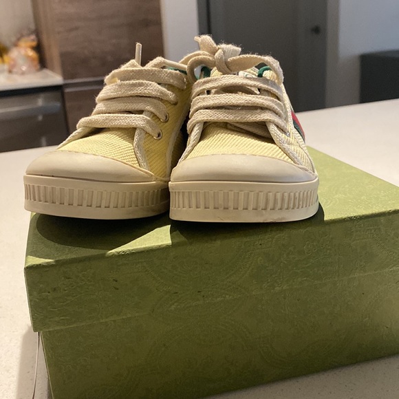 GUCCI KIDS Tennis 1977 low-top sneakers Size 25 - Picture 2 of 4